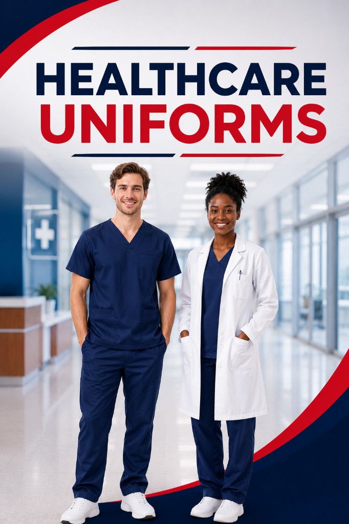 Healthcare Uniforms — medical scrubs and lab coats